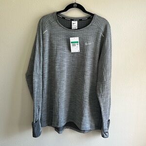 Nike Men’s Running Shirt XL Therma-Fit Gray